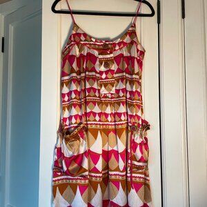 Diane Von Furstenburg Silk Swing Dress